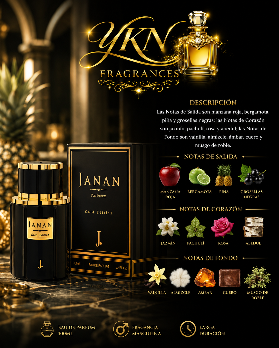 Janan Gold Edition Junaid Jamshed for men