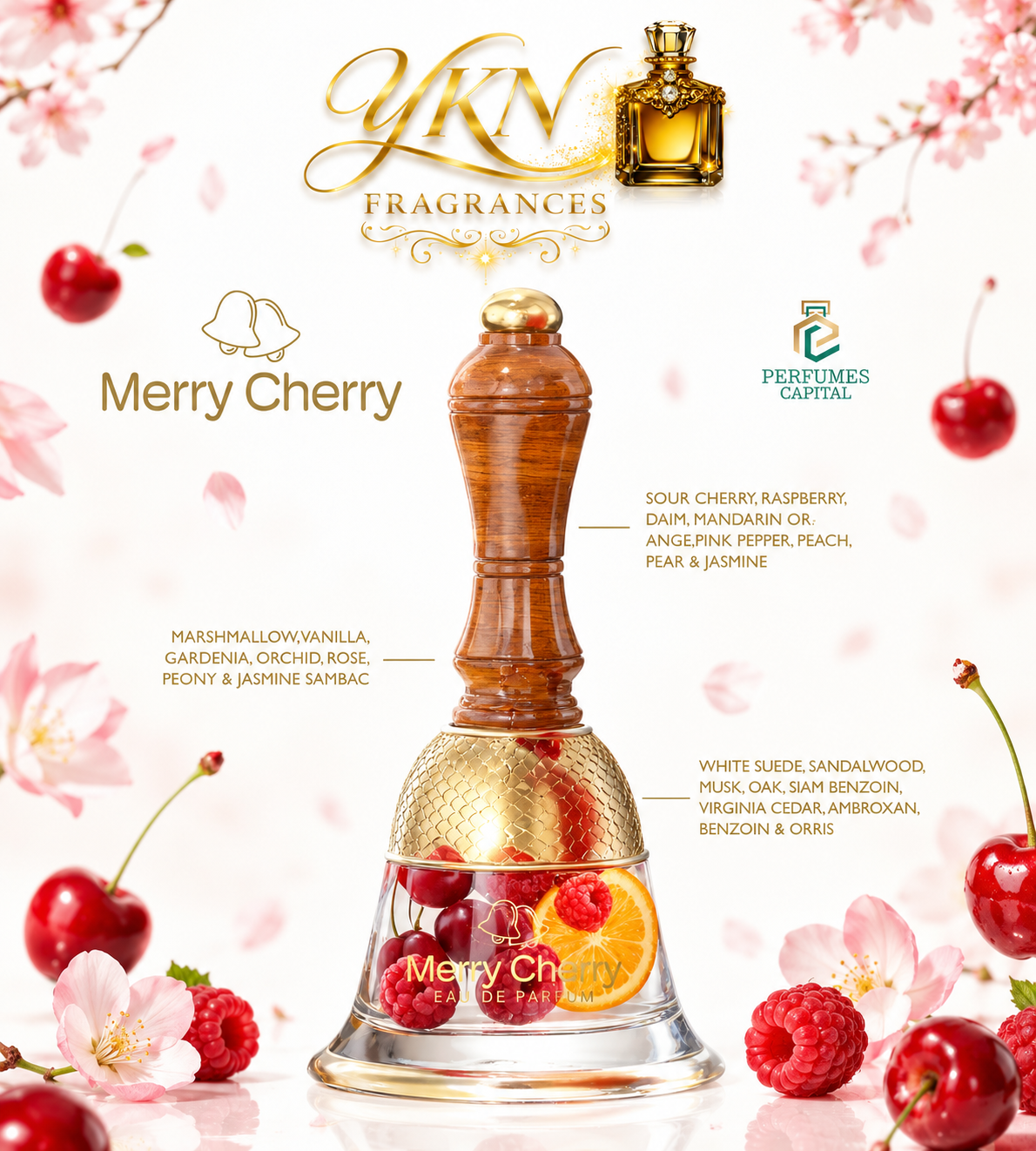 Merry Cherry -100 ml Eau de parfum  By Emper