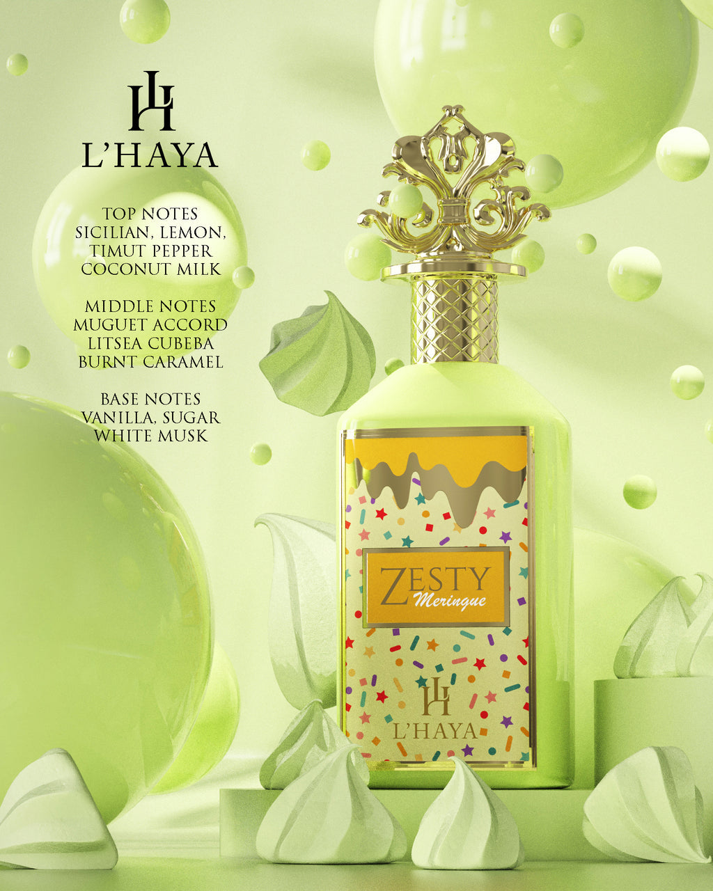 THE HAGUE- ZESTY MERINGUE- PERFUME EXTRACT