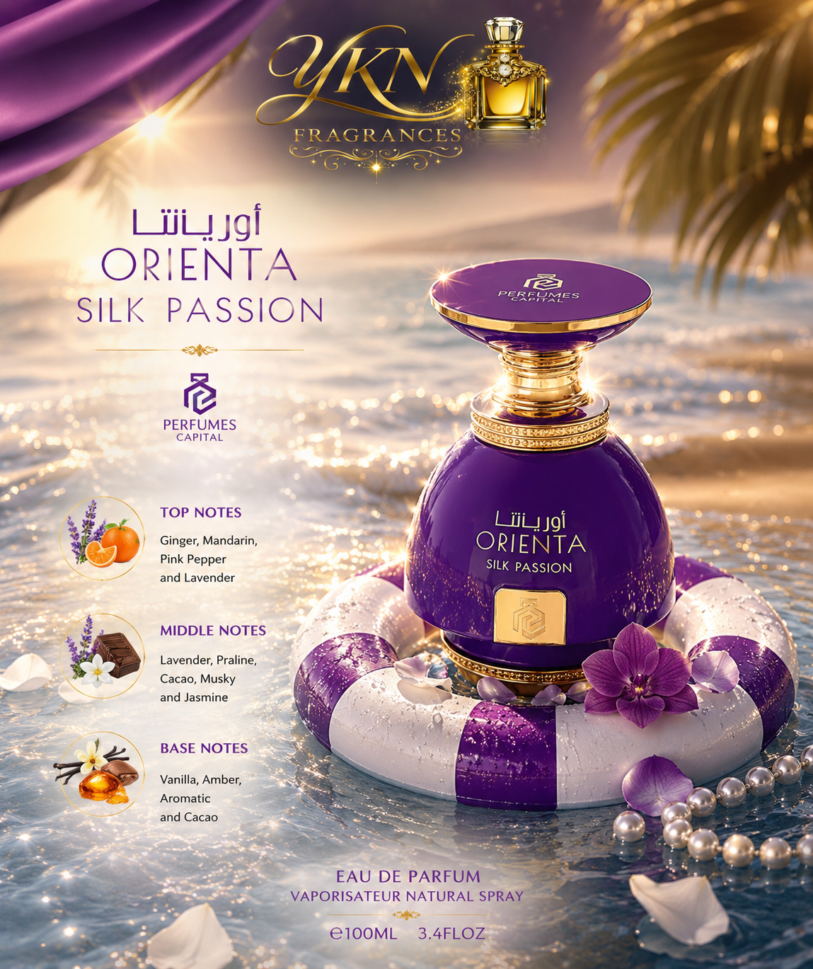 Orienta Silk Passion-100 ml Eau de parfum Capital by Emper