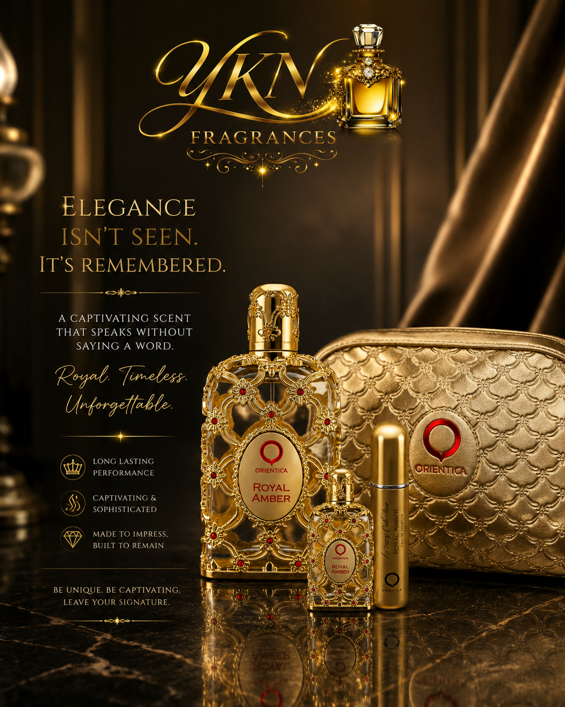 Set Royal Amber Orientica Luxury Collection
