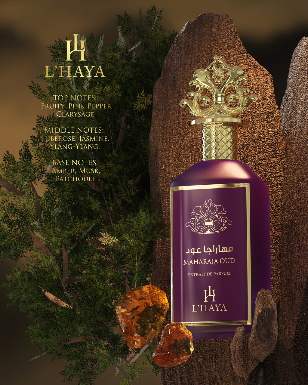 THE HAGUE- MAHARAJA OUD- PERFUME EXTRACT