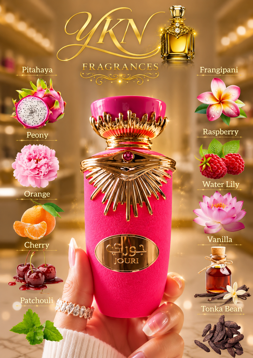 Lattafa Jouri Perfume 100ml Eau de Parfum For Women