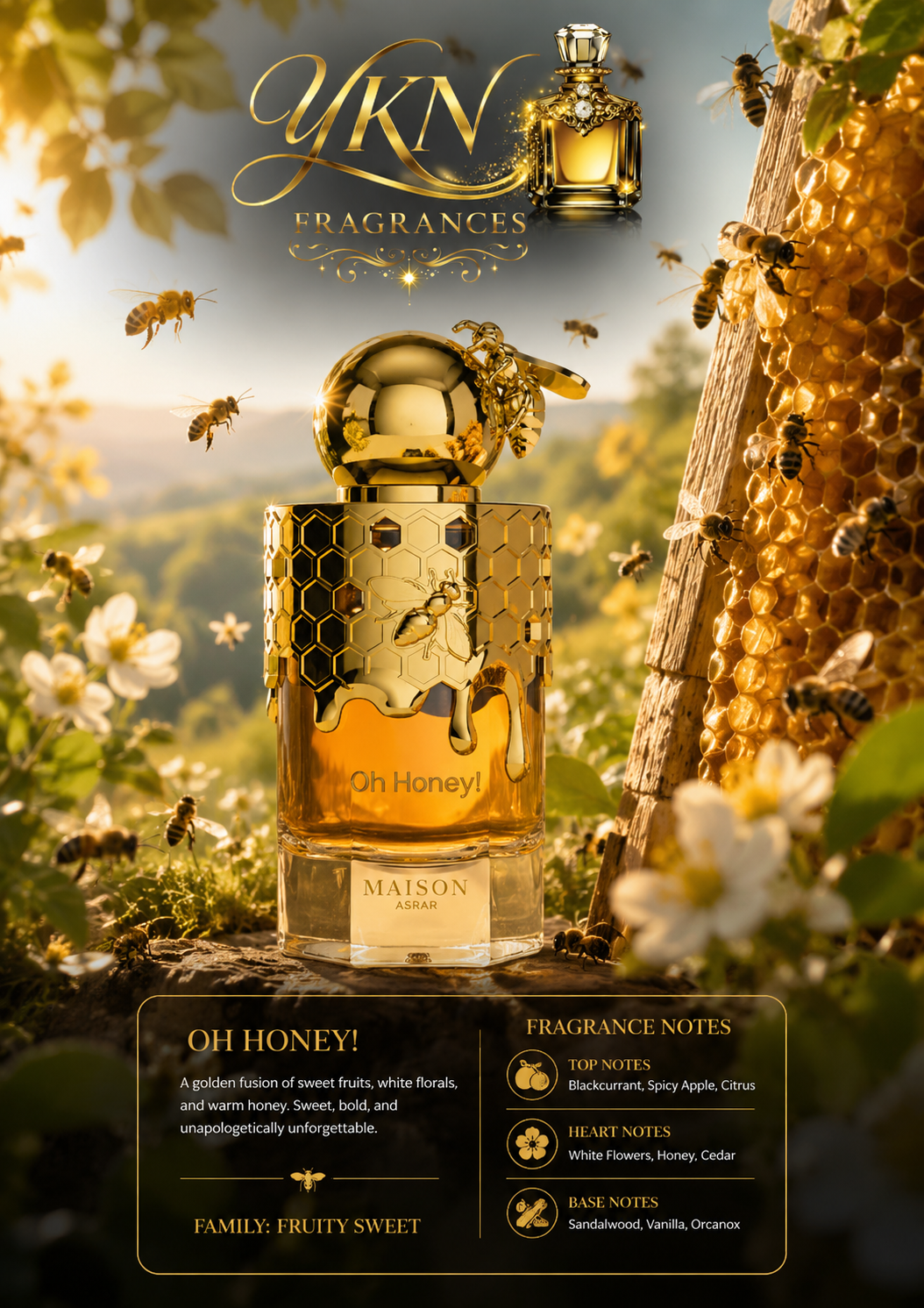 Oh Honey-100 ml by Maison Asrar