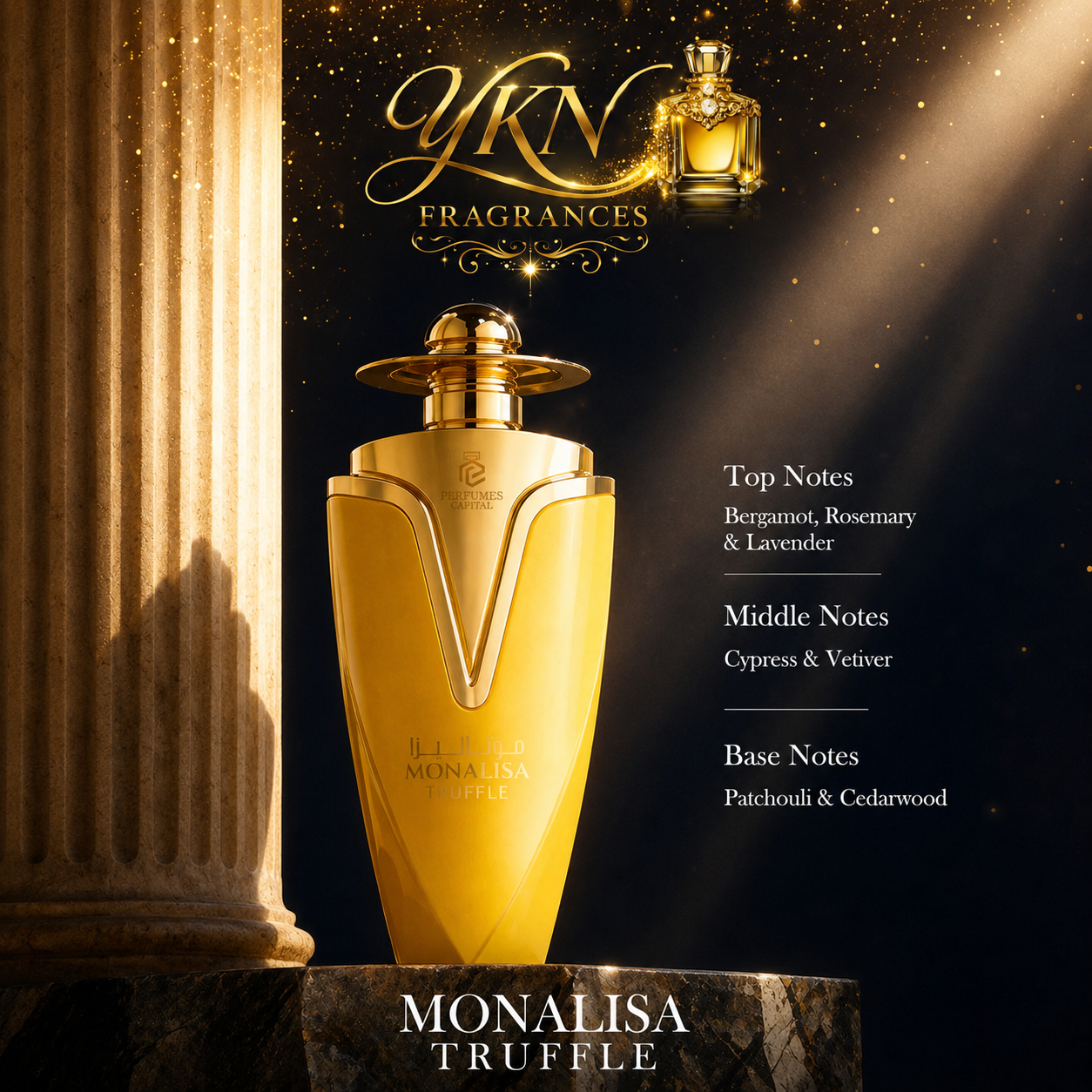 Monalisa Truffle-100 ml Eau de Parfum  by Emper unisex