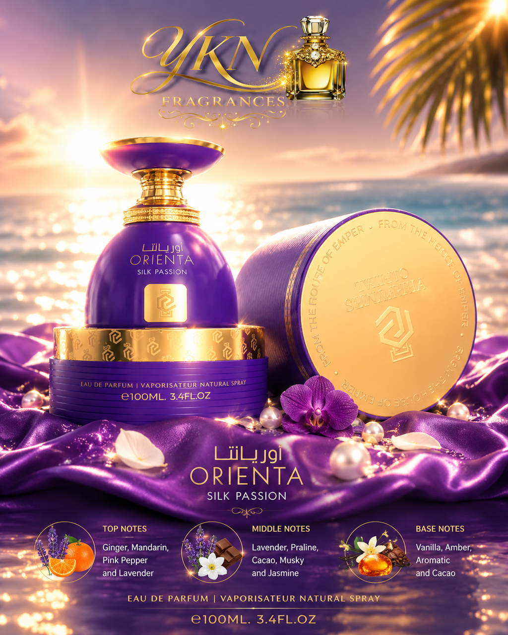 Orienta Silk Passion-100 ml Eau de parfum Capital by Emper