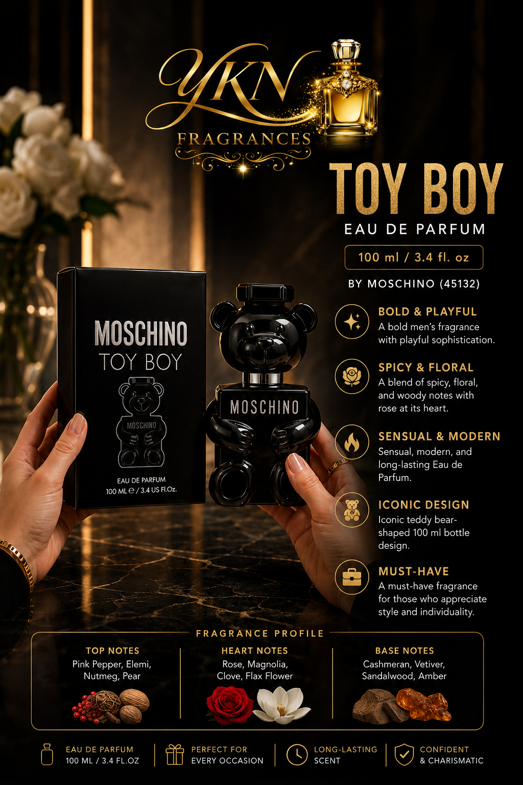 Moschino Toy Boy EAU de Parfum - 100 ml for men