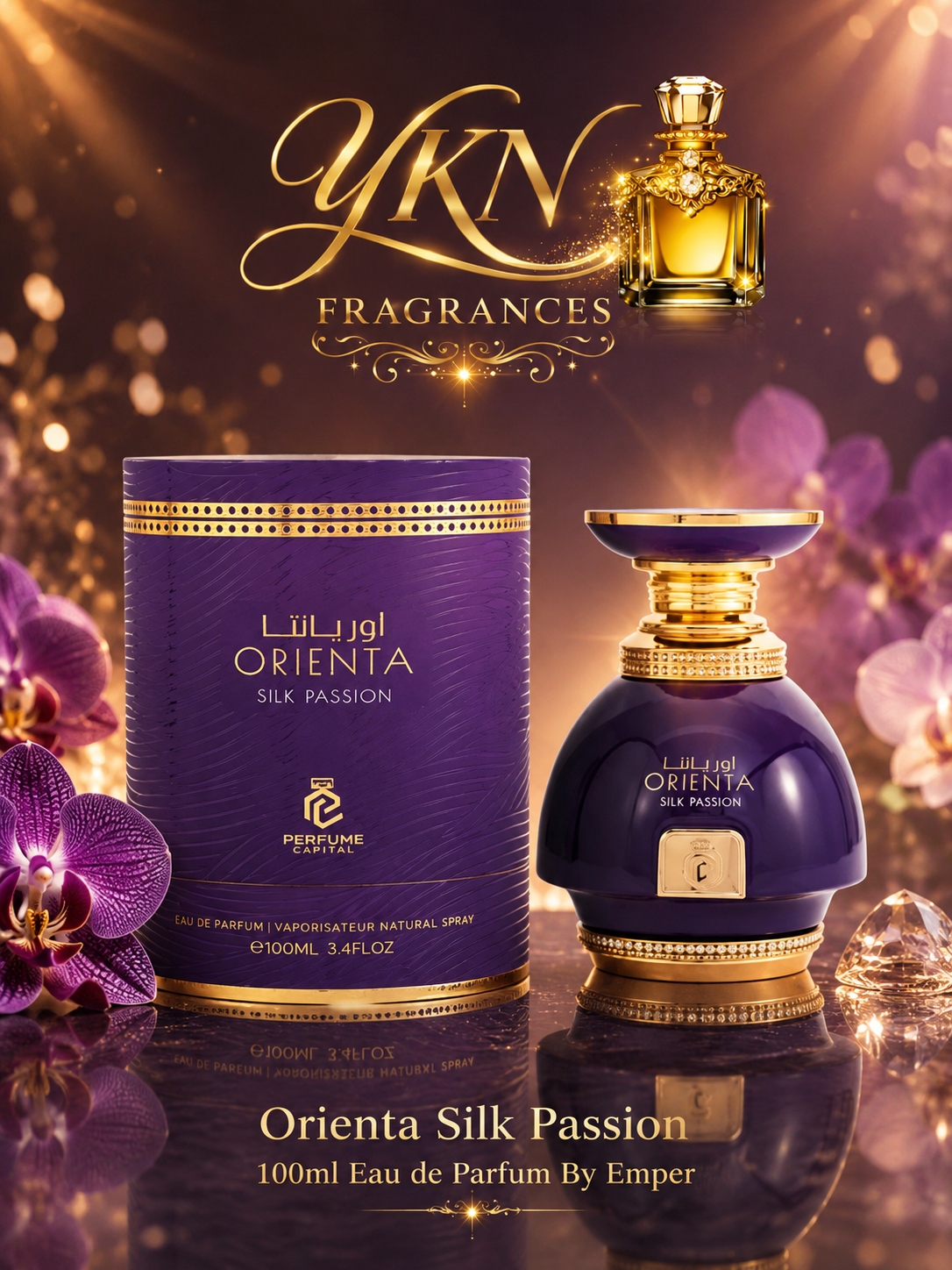 Orienta Silk Passion-100 ml Eau de parfum Capital by Emper