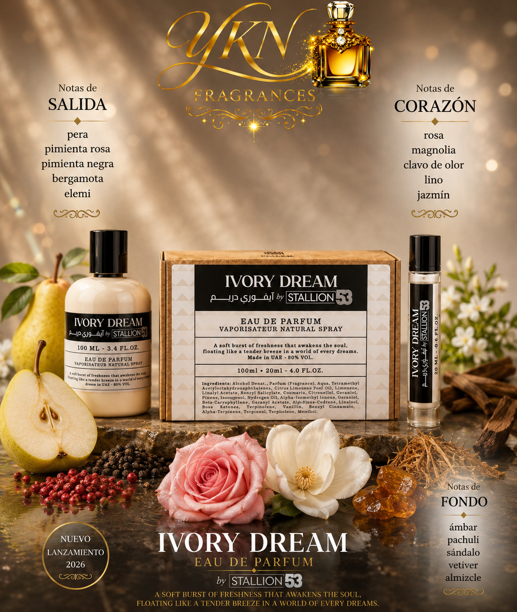 Ivory Dream 100 ml EAU de parfum + 20 ml by Stallion 53