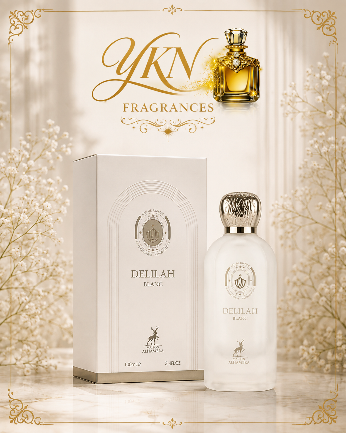 Delilah Blanc women EDP - 100 ml by Maison Alhambra