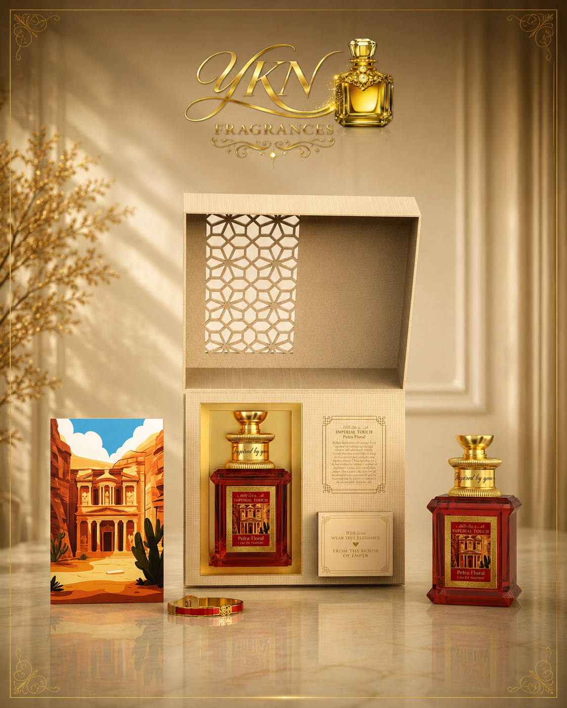 Imperial touch  Petra  Floral -100 ml Eau de parfum By Emper