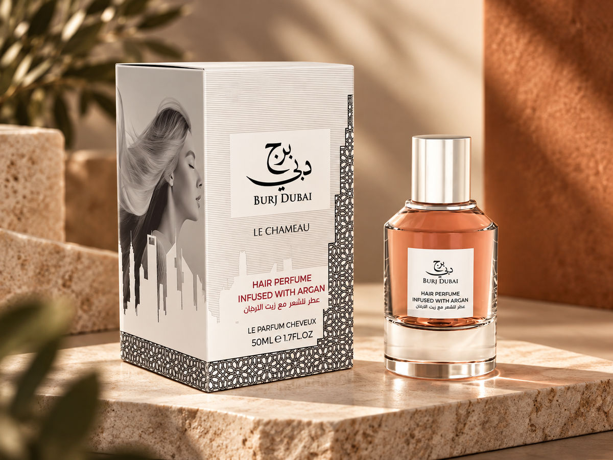 Le Chameau Burj Dubai Hair Perfume con Aceite de Argán 50ml – Mujer