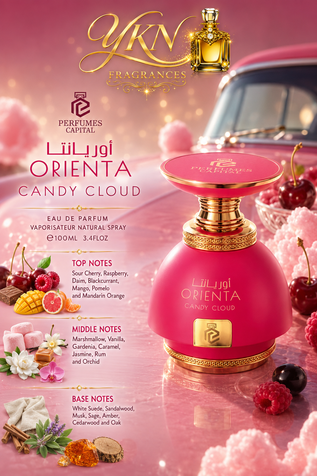Orienta Candy Cloud -100 ml Eau de parfum Capital by Emper