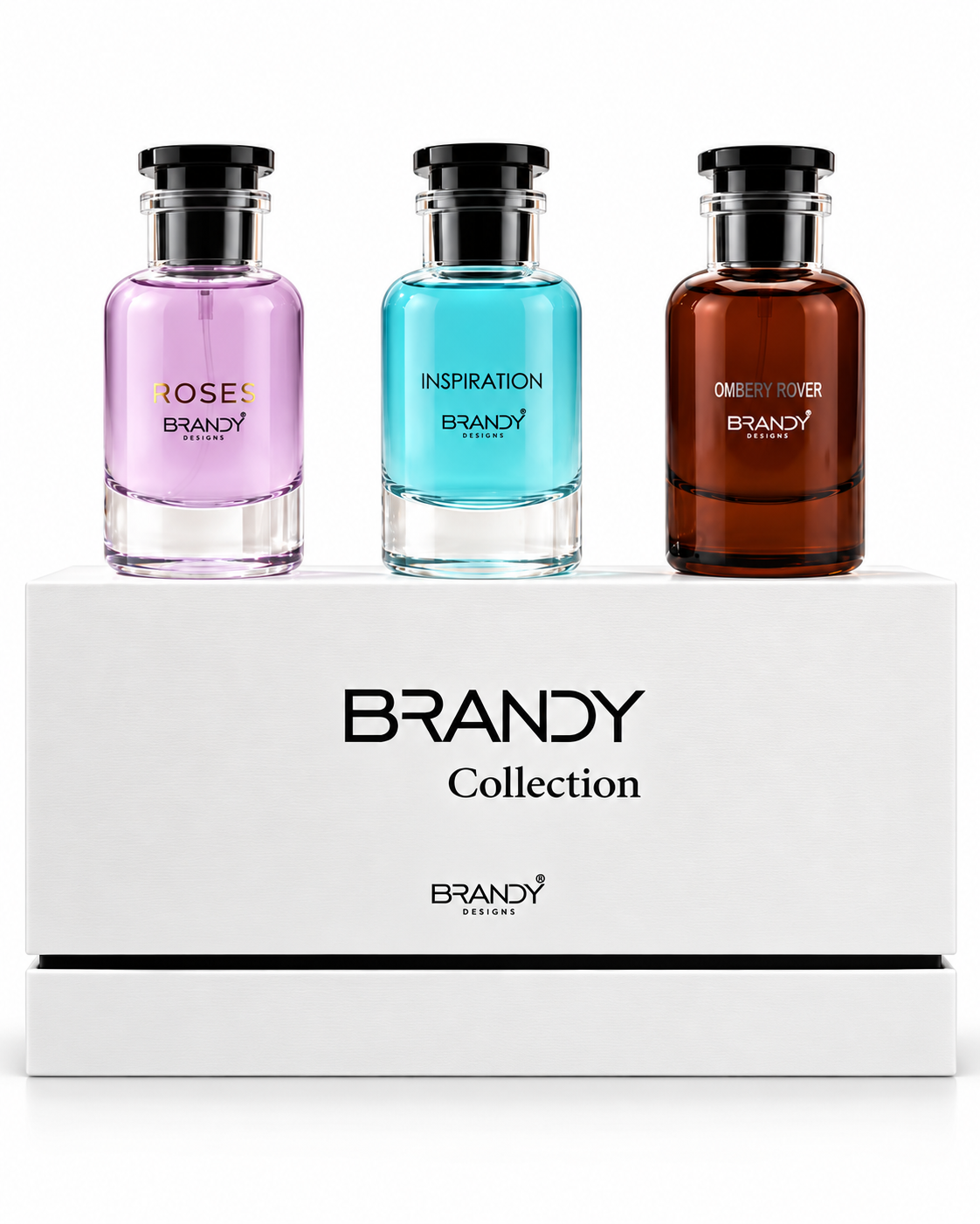 Brandy Designs 3-Piece Gift Set Eau de Parfum 3 x 50ml – Unisex