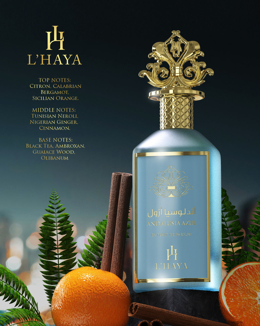 L'HAYA- ANDALUCÍA AZUL- PERFUME EXTRACT