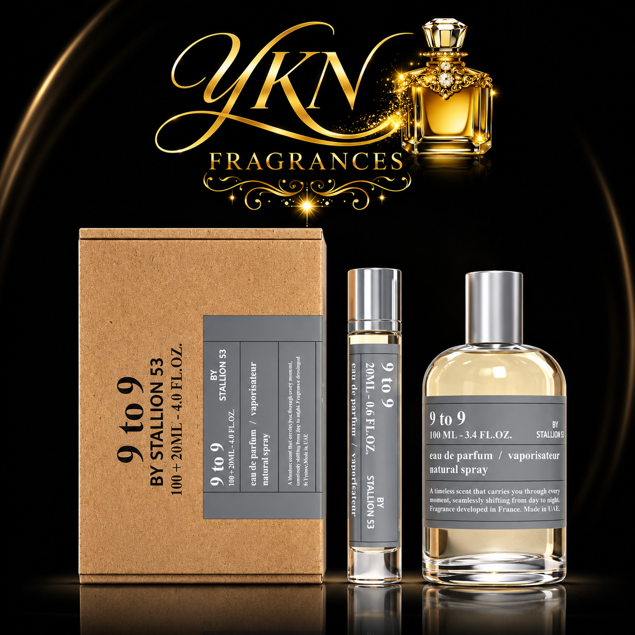 9 TO 9 BY STALLION 53 EDP - (100 + 20 ML ) BY EMPER