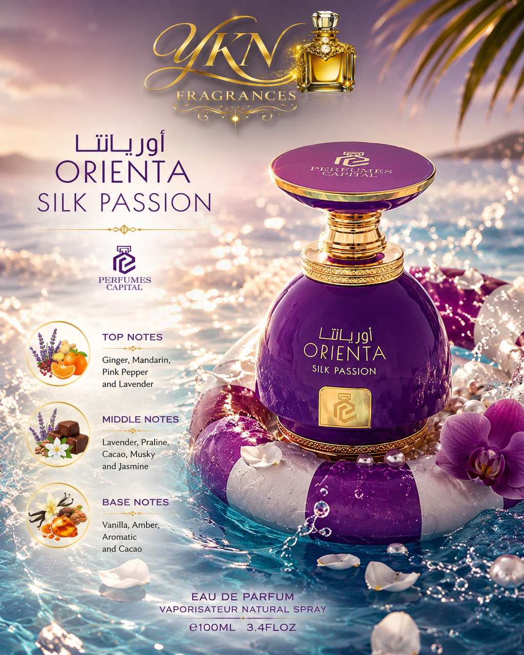 Orienta Silk Passion-100 ml Eau de parfum Capital by Emper