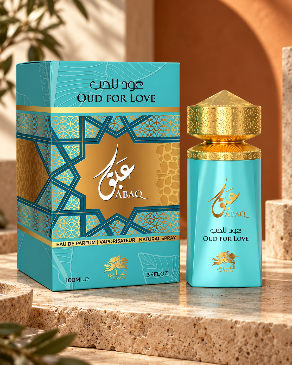 Al Fares Abaq Oud For Love Eau de Parfum 100ml – Mujer
