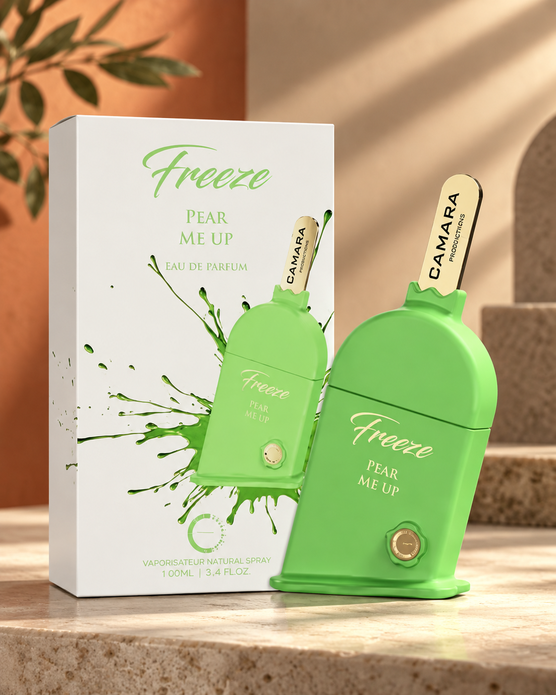 Freeze  Pear ME UP  90 ml by Camara description
