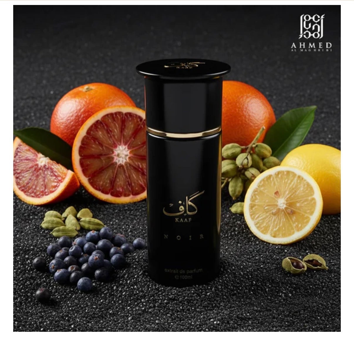 Kaaf NOIR  Extrait de parfum -100 ml by  Ahmed Al Maghribi