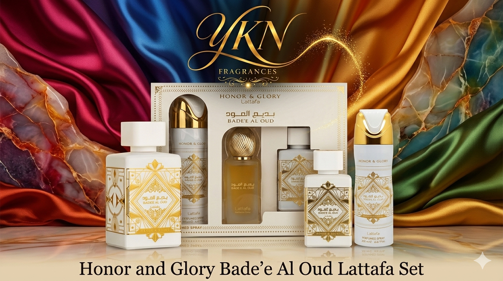 Honor and Glory Bade'e Al Oud Lattafa Set