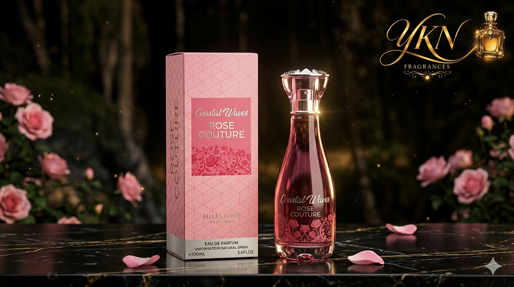 Coastal Waves Rose Couture| Eau De Parfum  100 ml by Milestone