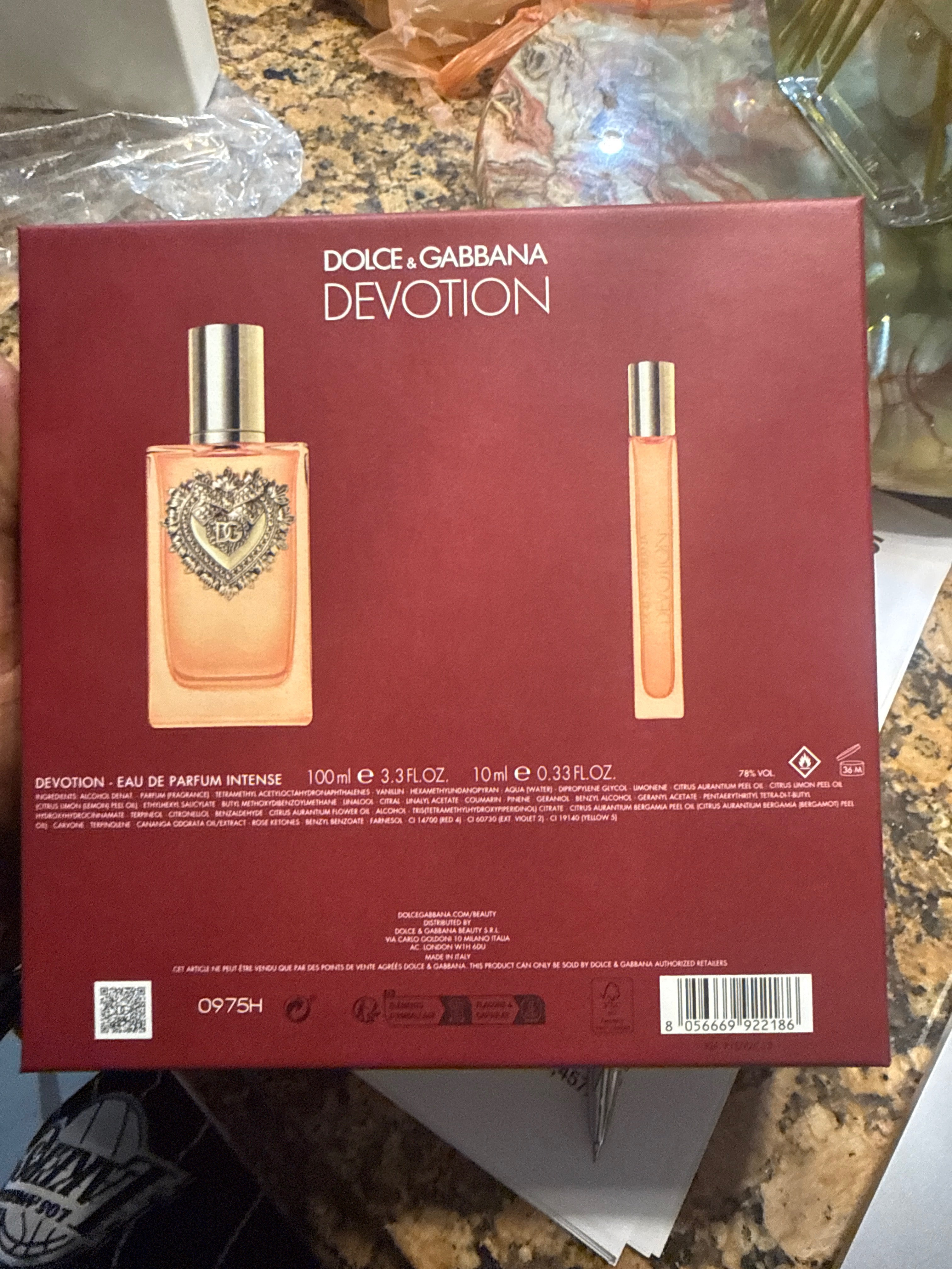 Dolce & Gabbana Devotion Intense 3.4 EDP M + 10 ml 2 pieces