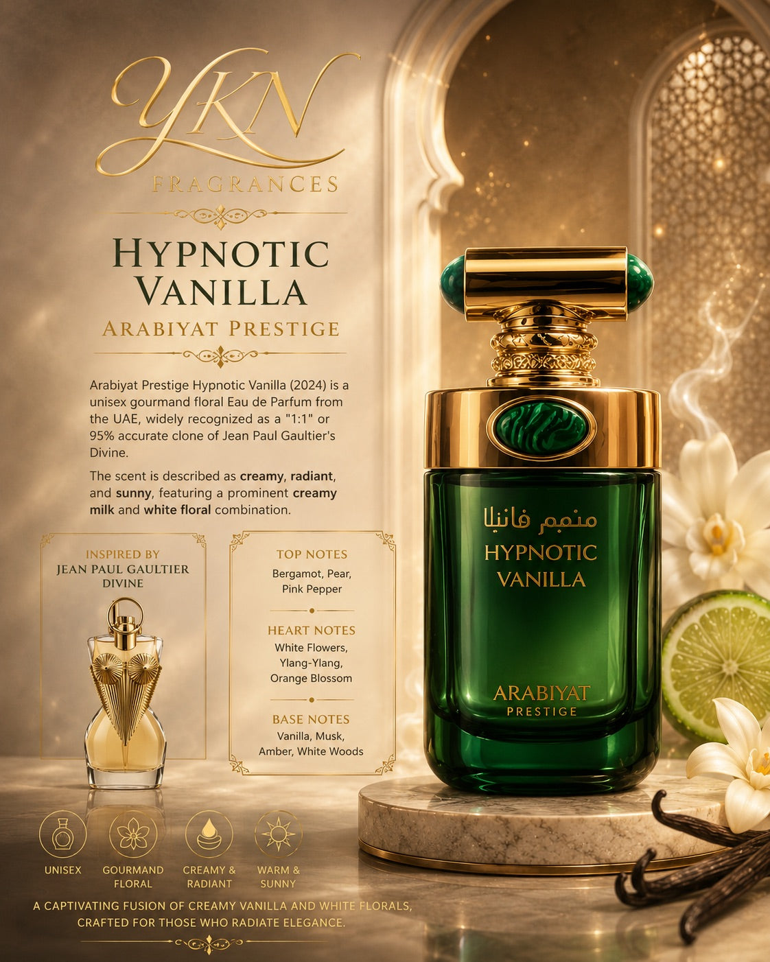 Hypnotic Vanilla Arabiyat Prestige