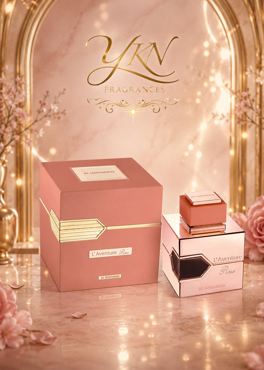 L'Aventure Rose -100 EDP by Al Haramain for women