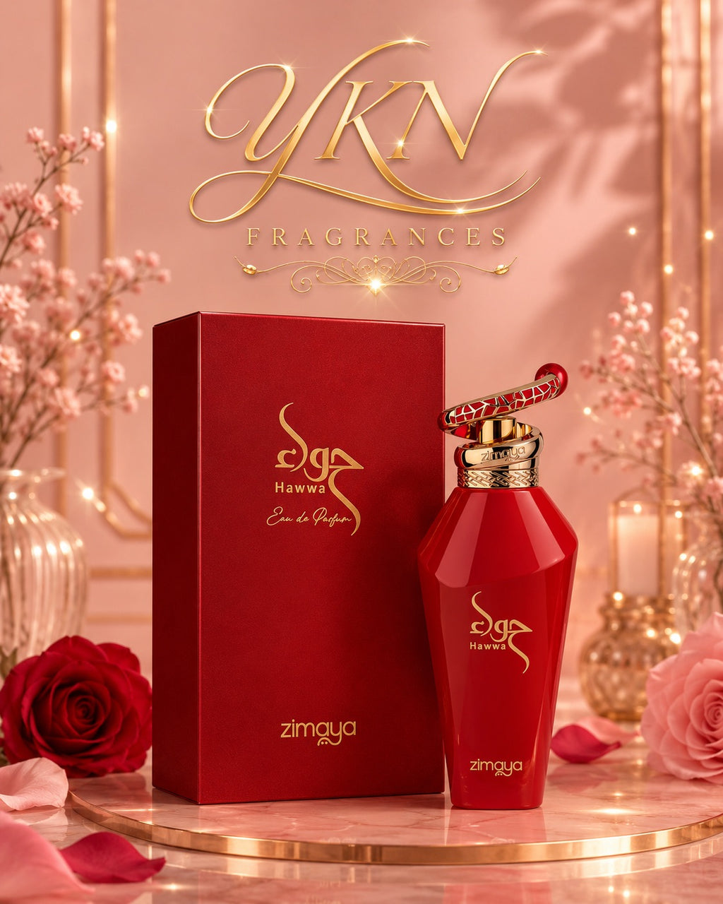 Hawwa red women EDP 100 ml by Afnan Zimaya