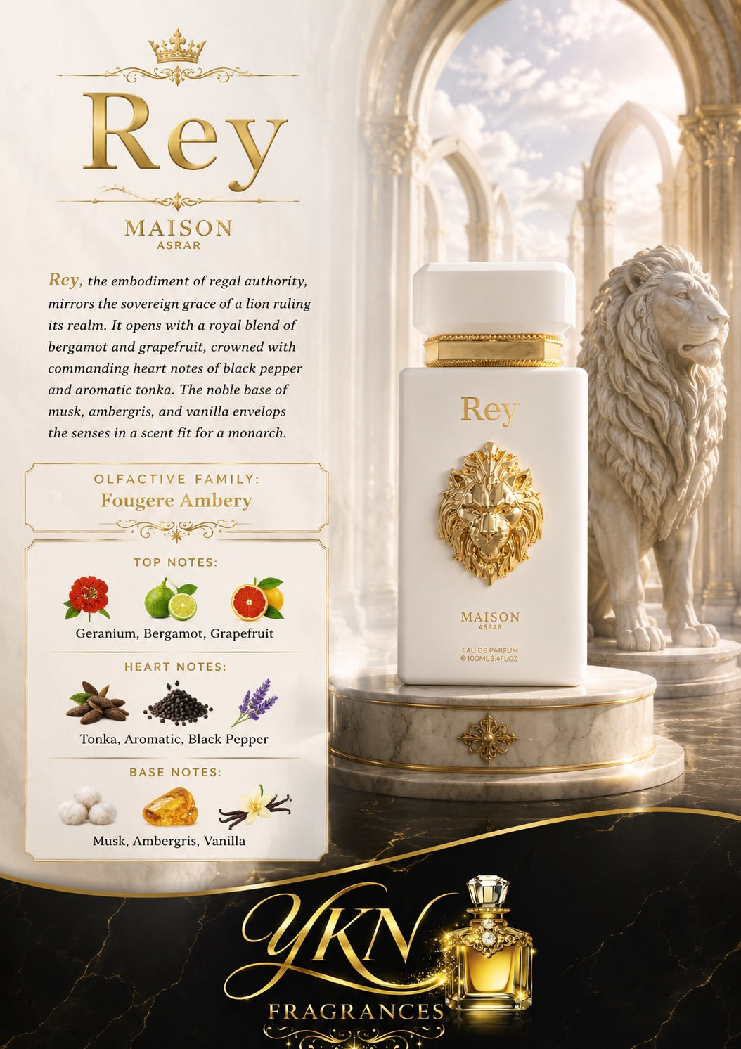 Rey EDP 100 ml by Maison Asrar