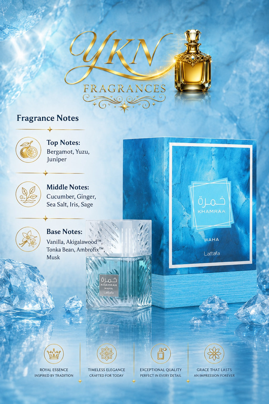 Khamrah Waha unisex - 100 ml by Lattafa