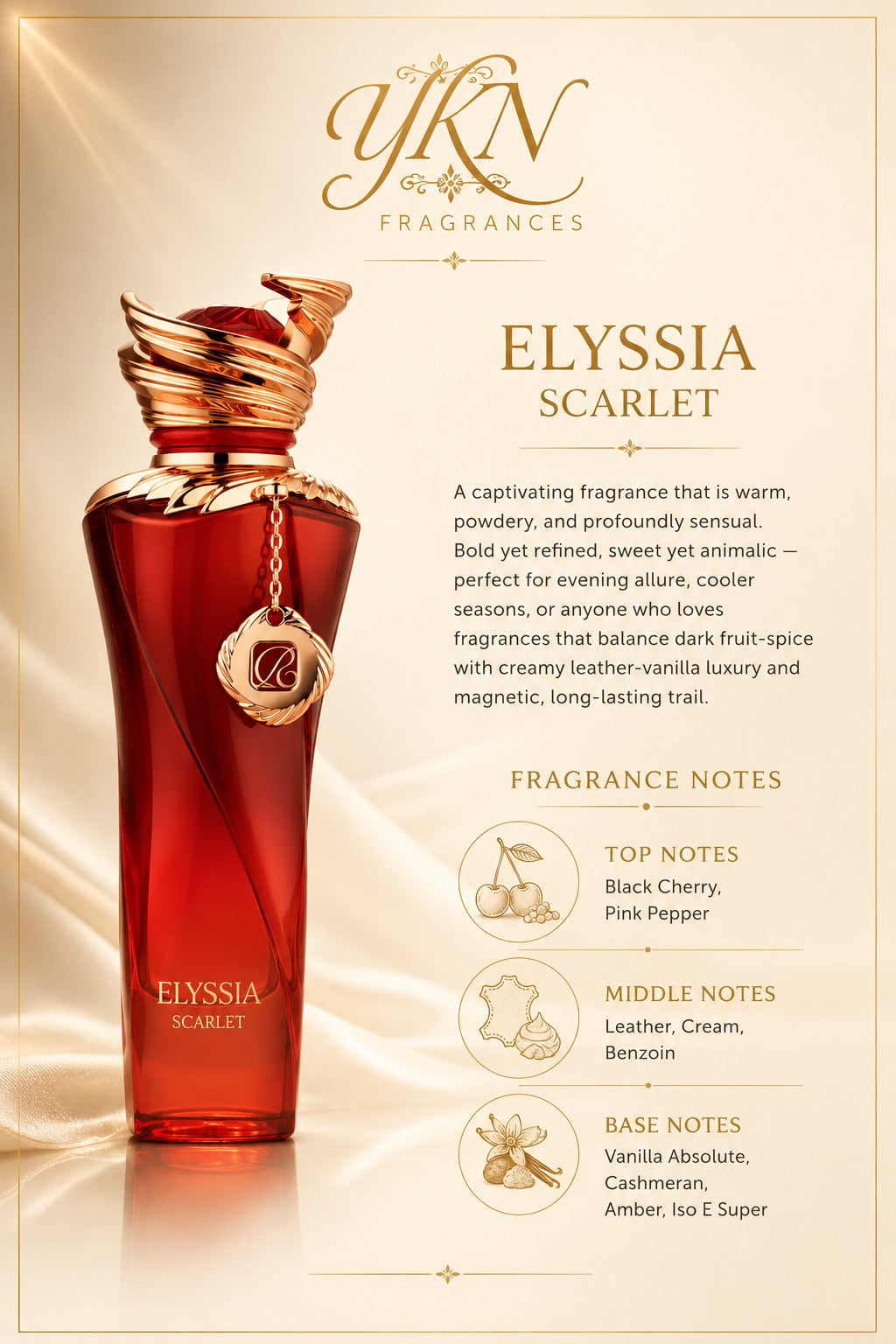 ELYSSIA SCARLET EDP -100 ML by RIIFFS