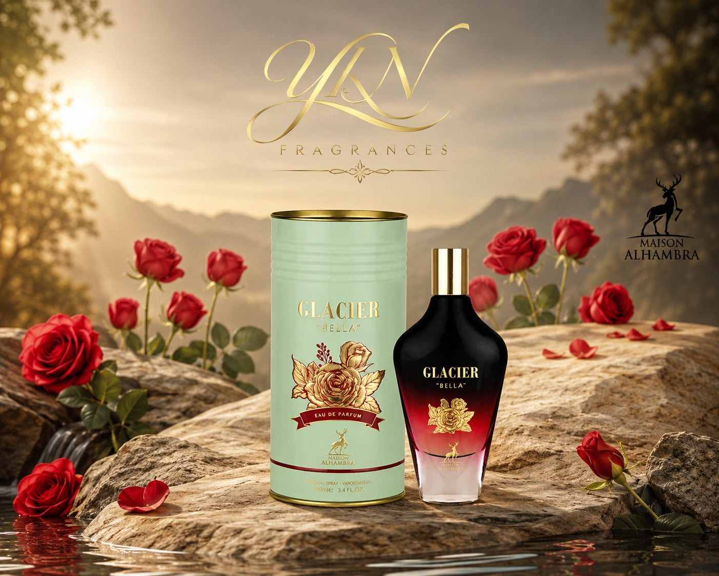 GLACIER BELLA WOMEN EDP - 100 ml MAISON AL HAMBRA