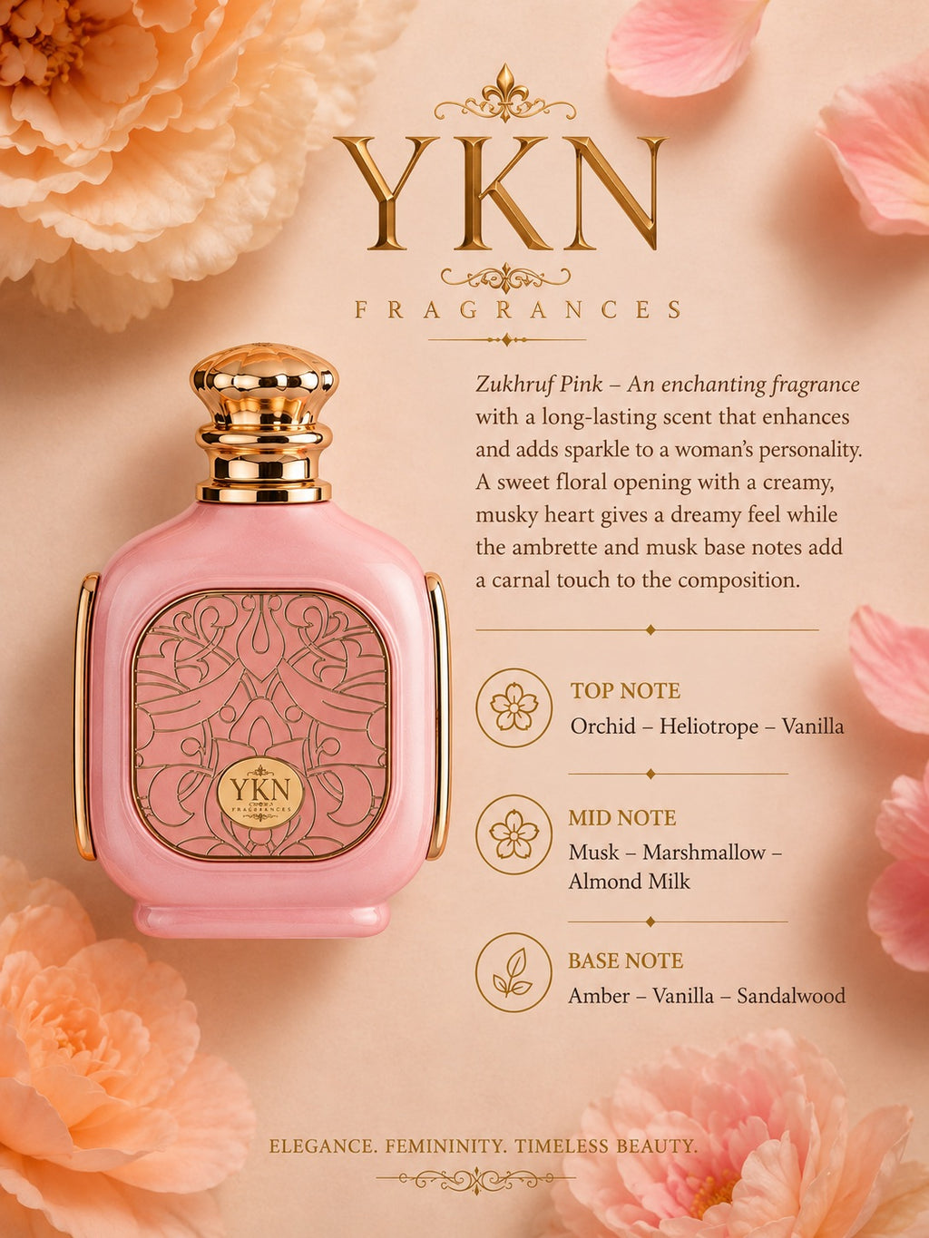 Zukhruf Pink -100 ml by Zimaya