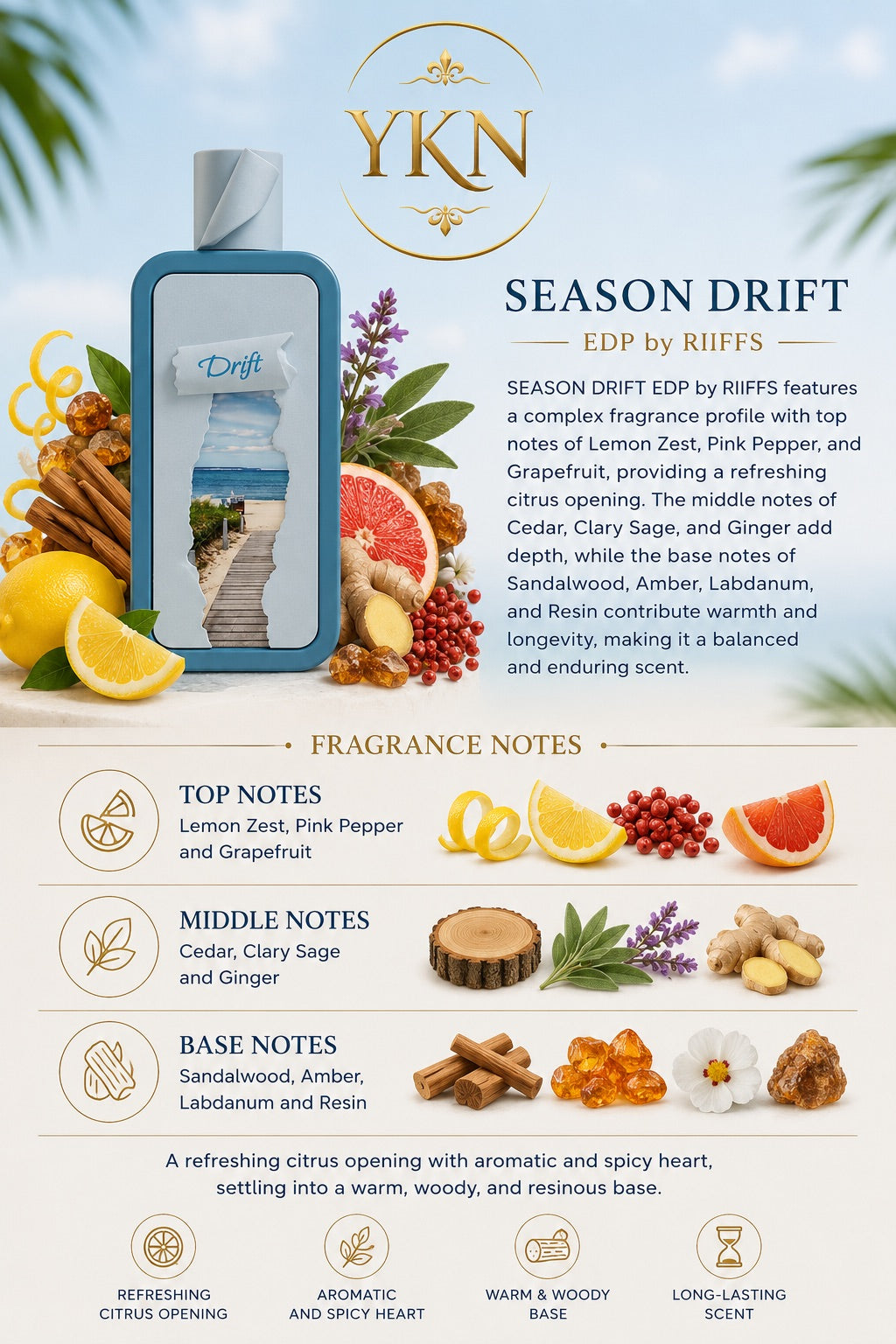 SEASONS DRIFT EDP -100 ml by RIIFFs