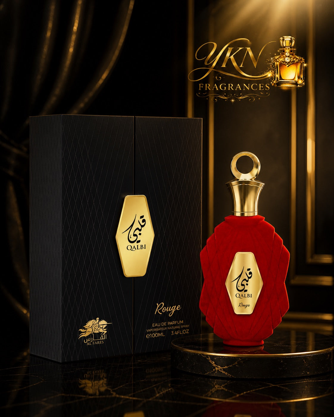 Qalbi Rouge 100 ml by Al Fares Emper