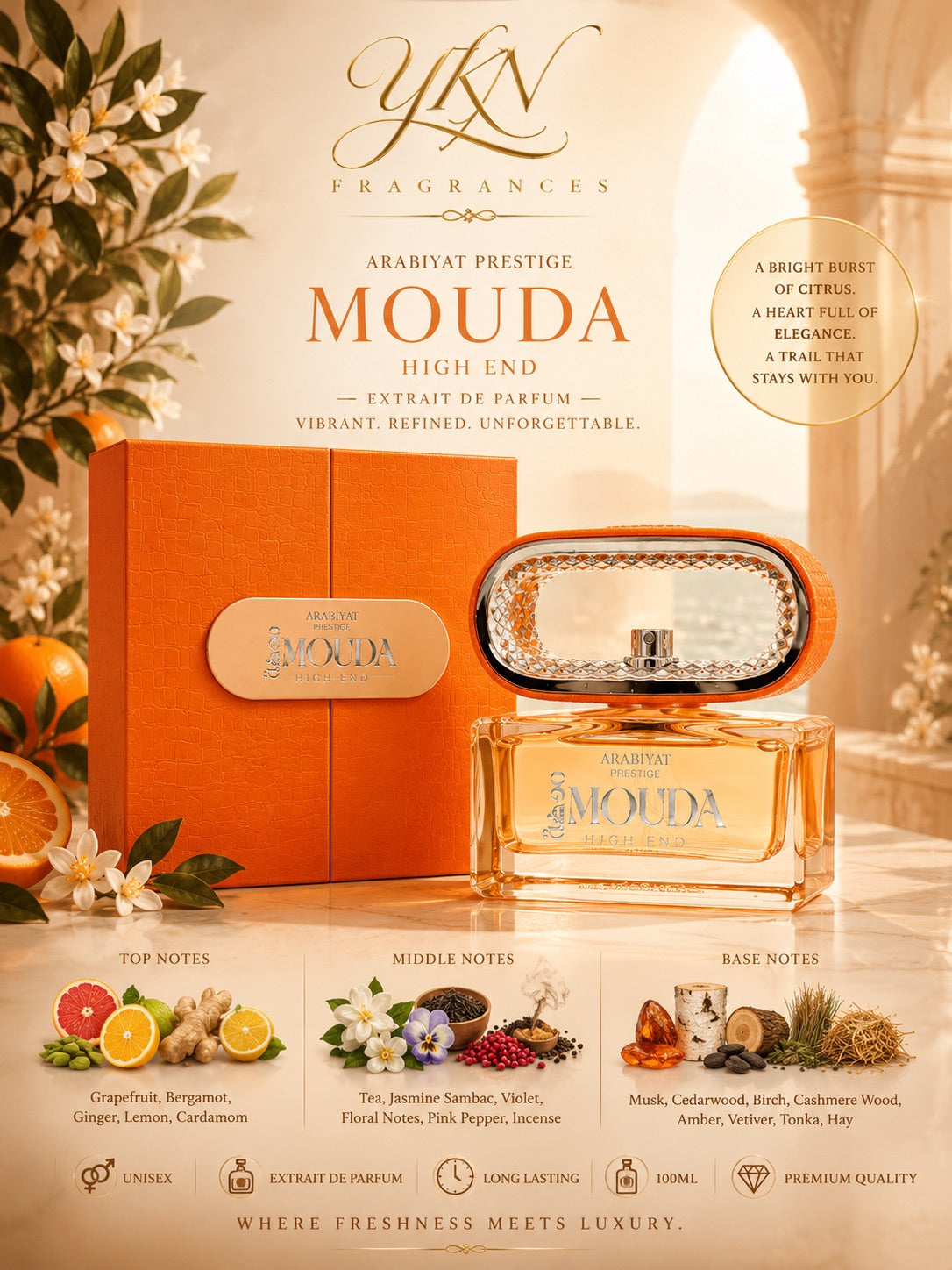 MOUDA HIGH END- 100 ml by ARABIYAT Prestige Luxury Perfume