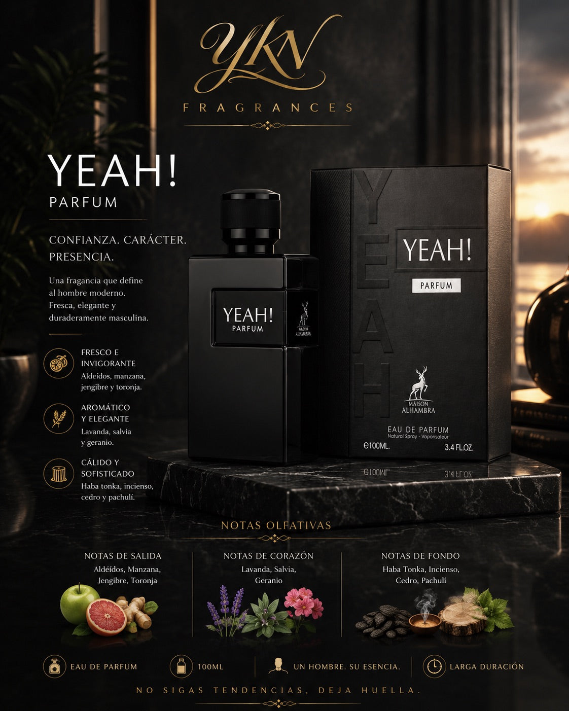 YEAH! EDP - 100ml by MAISON ALHAMBRA