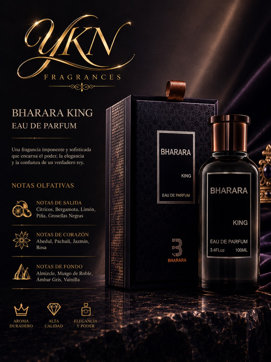 ONE LITER Bharara King EDP -1000 ml