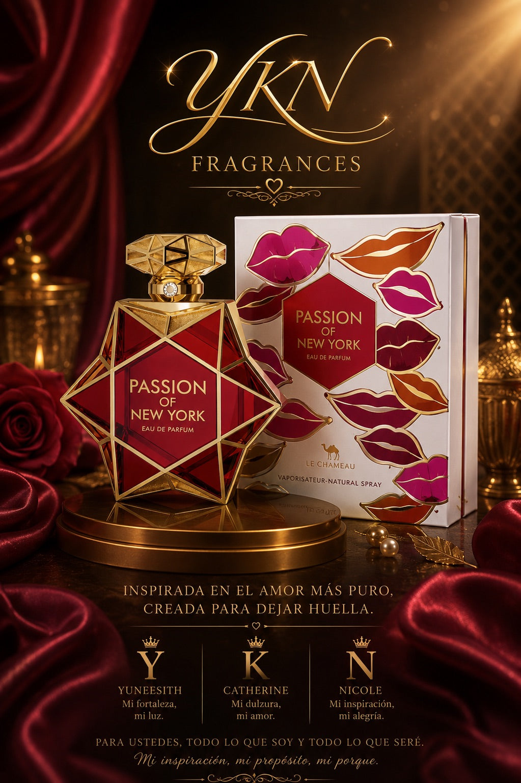 PASSION of NEW YORK EDP by LE CHAMEAU