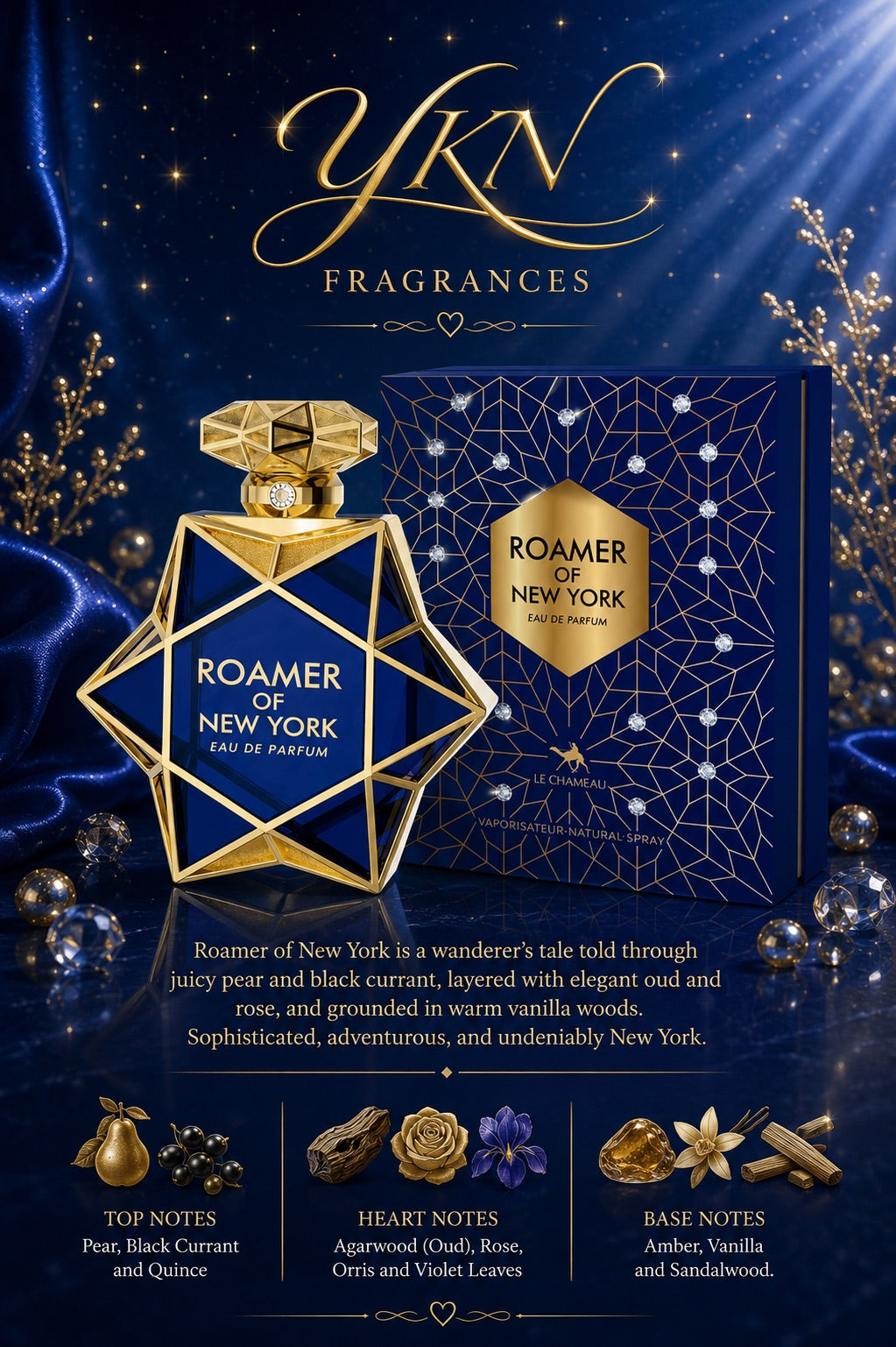 ROAMER of NEW YORK EDP by LE CHAMEAU