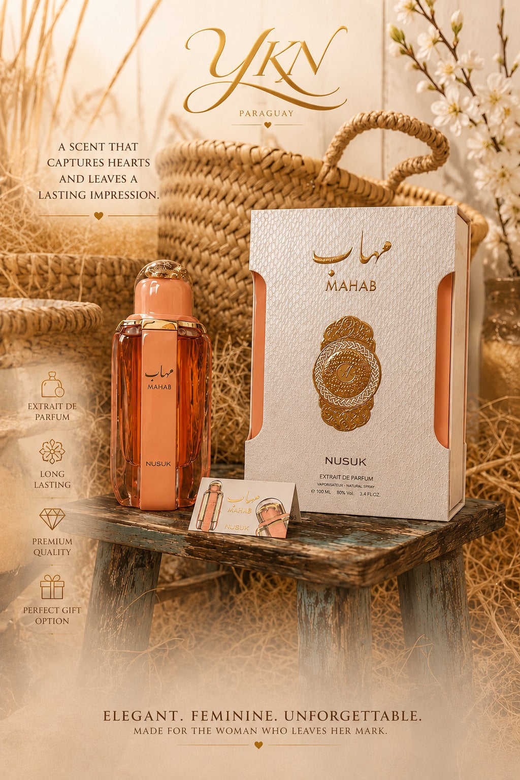 MAHAB Extrait de Parfum -100 ml by NUSUK