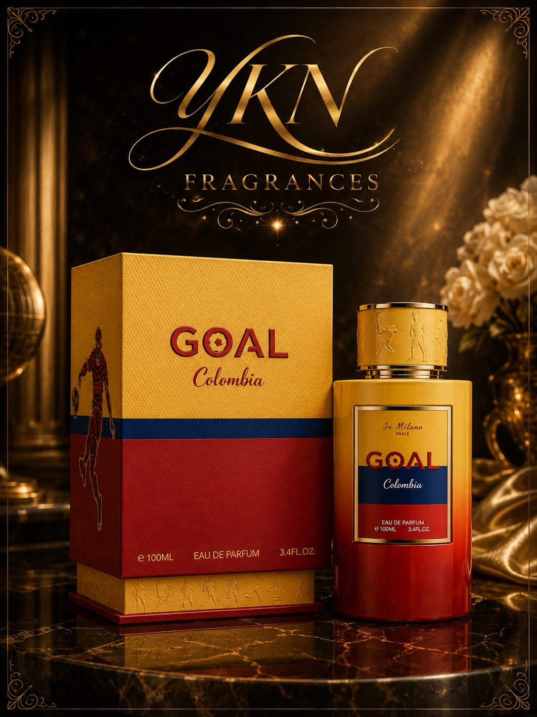 GOAL Colombia unixes -100 ml EAU de parfum by Jo Milano
