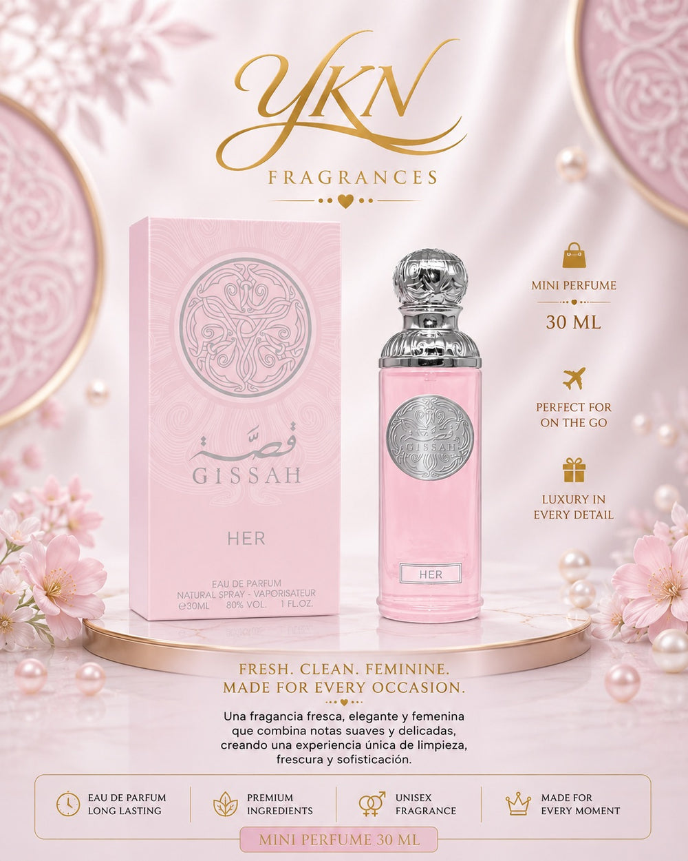 HER  30 ml EUA  de parfum  (mini) by GISSAH