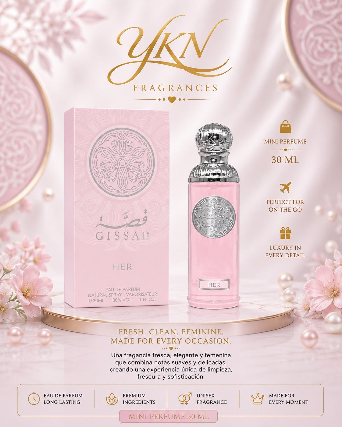 HER  30 ml EUA  de parfum  (mini) by GISSAH