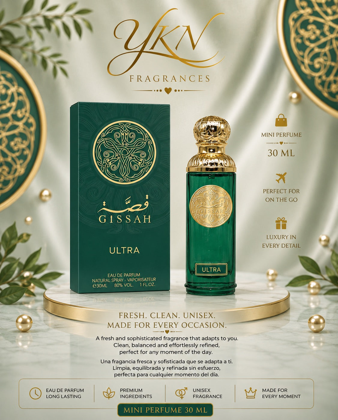ULTRA  30 ml EUA  de parfum  (mini) by GISSAH