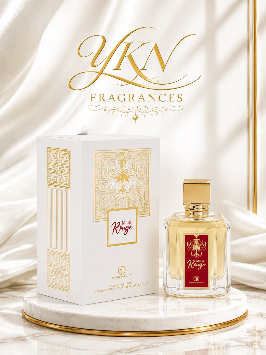 Musk Rouge EAU -100 ml unisex by Grandeur