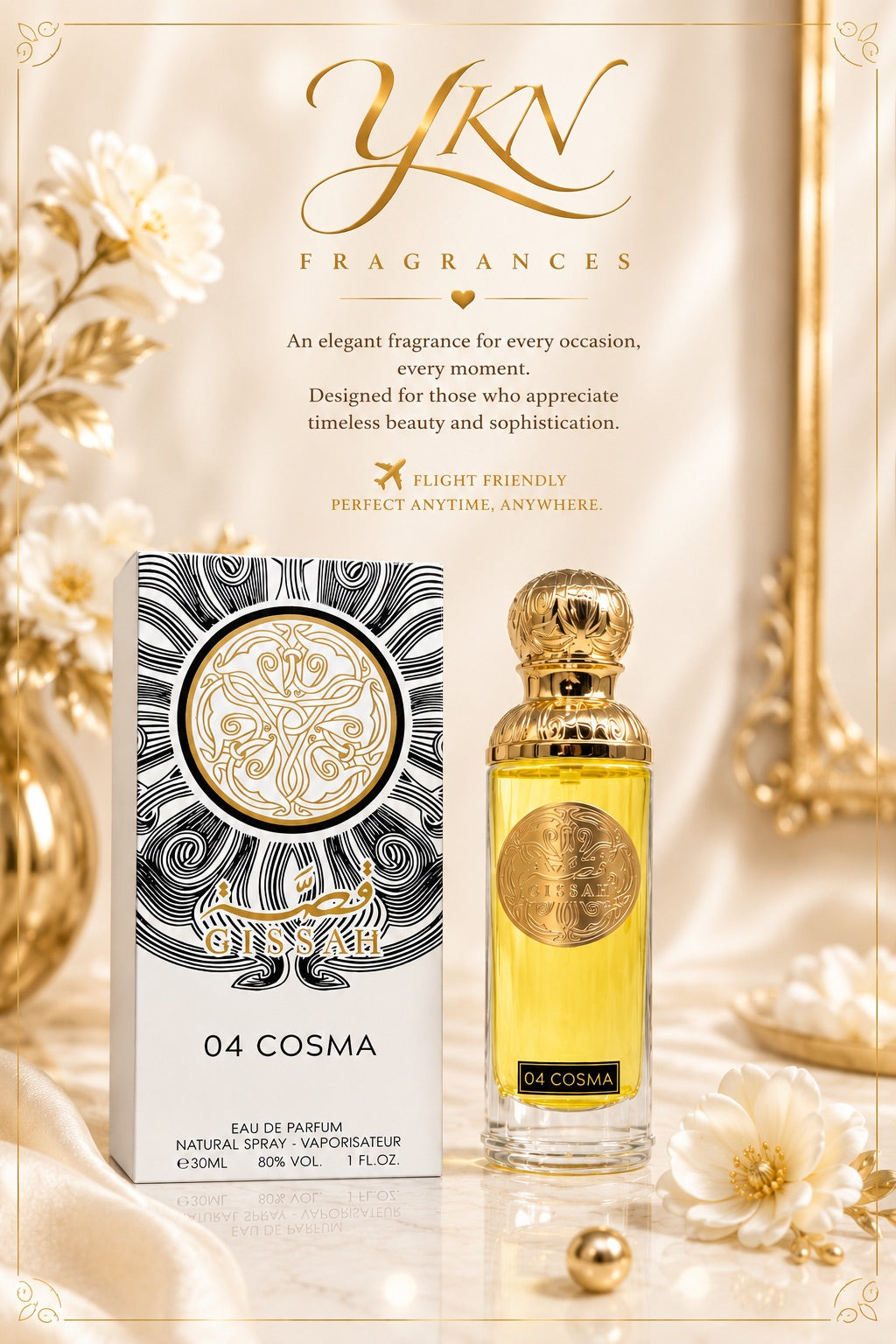 04 COSMA  30 ml EUA  de parfum  (mini) by GISSAH