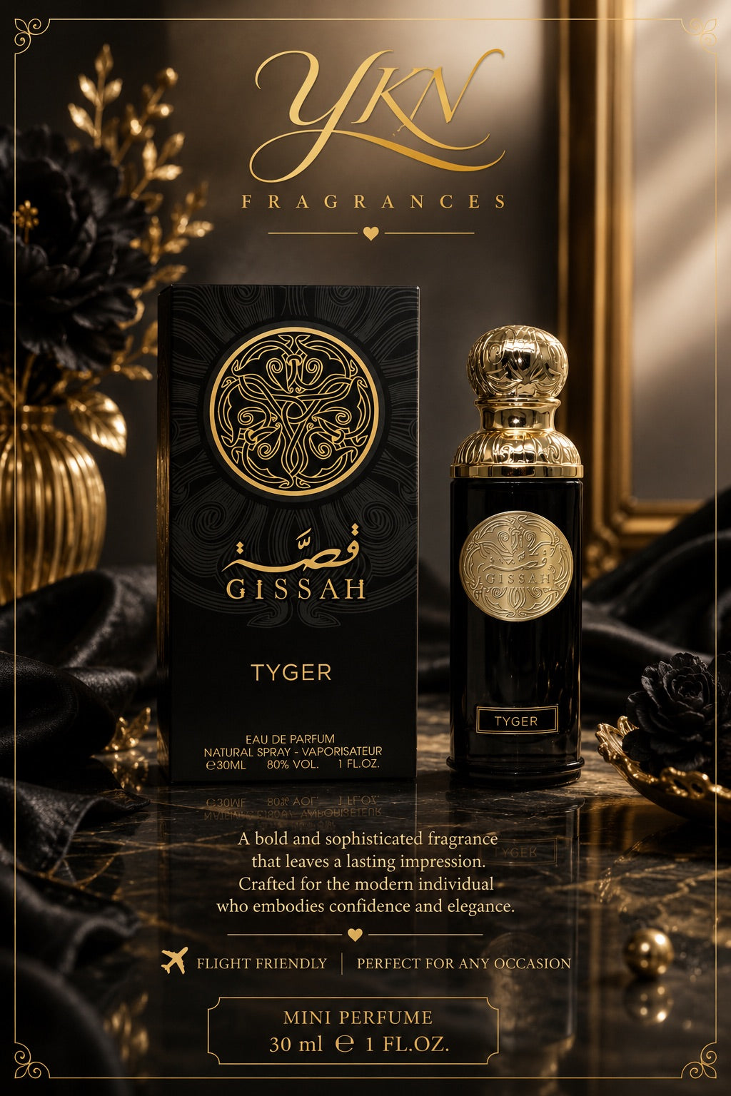 TYGER  30 ml EUA de parfum (mini) by GISSAH